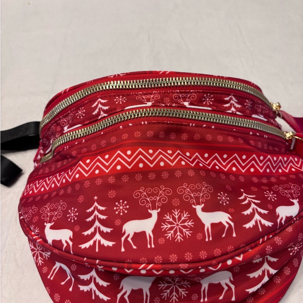 Emmafy Red Christmas Limited Edition Crossbody Bag (3 total) - Picture 5 of 7